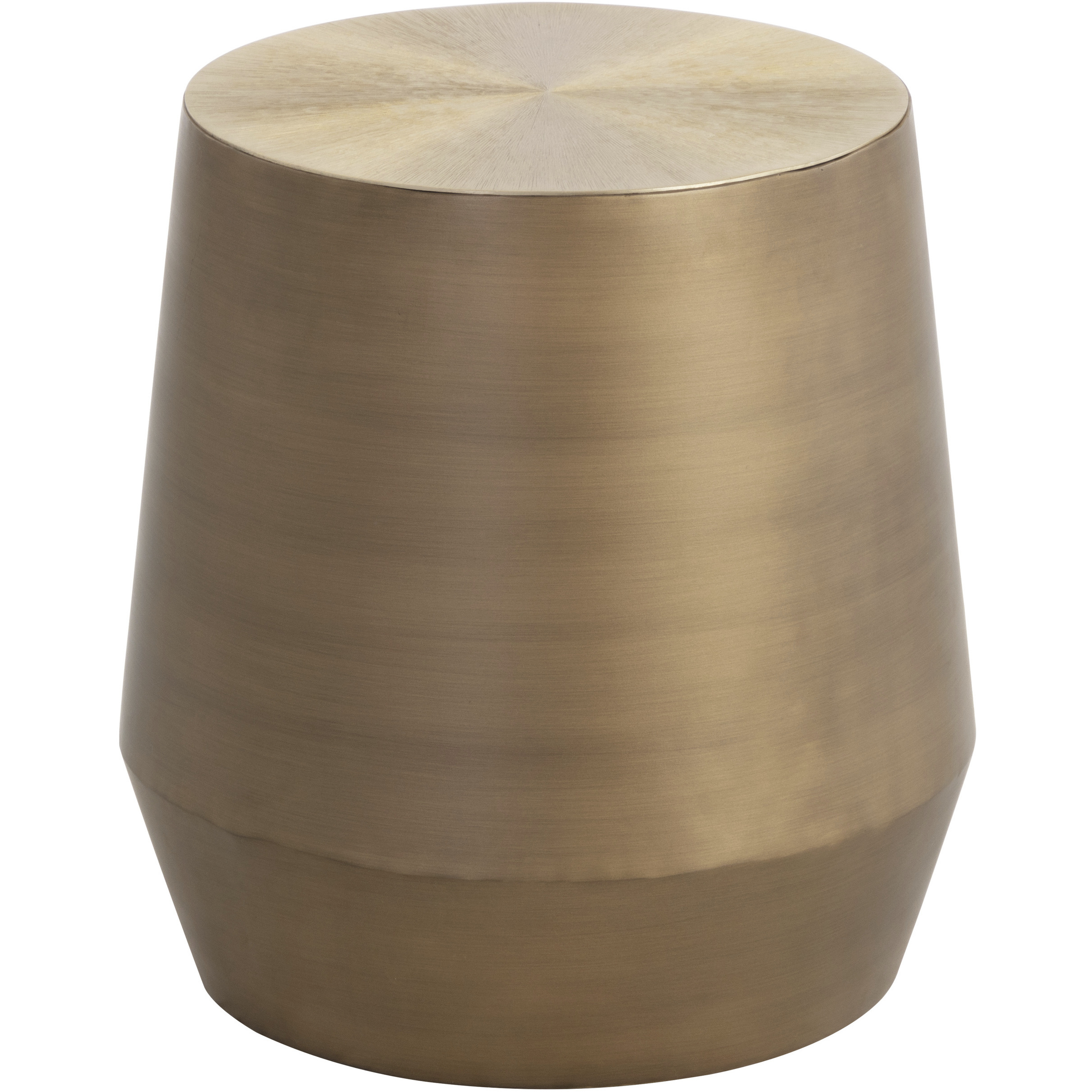 Creed 18.5 X 17.5 inch Antique Gold End Table
